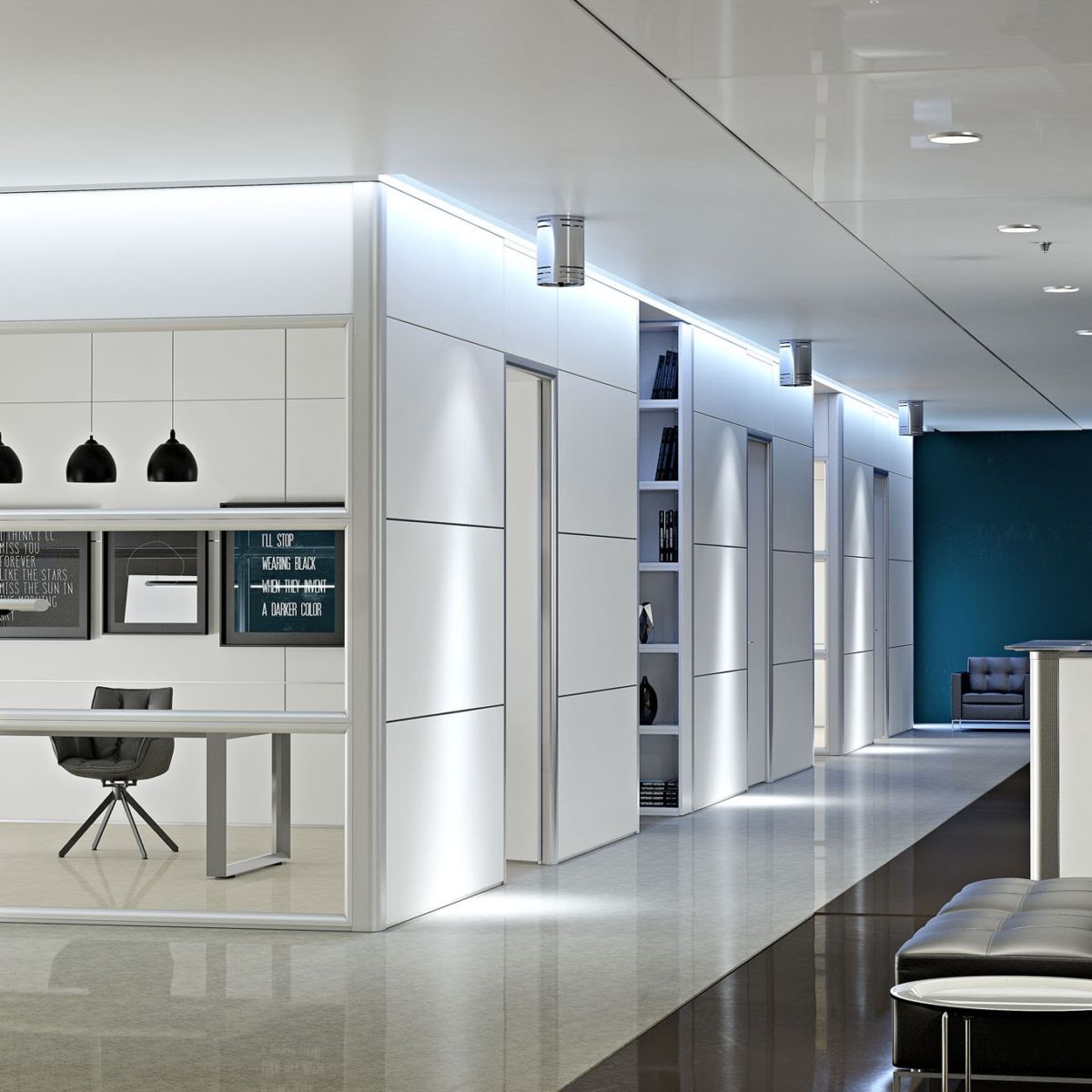 Pareti divisorie arredo forniture ufficio